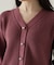 レイヤード風ペプラムニット　24AW