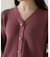レイヤード風ペプラムニット　24AW