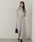モノトーンフラワーフリルブラウス　24AW