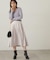 デザインフレアータックスカート　24AW