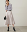 デザインフレアータックスカート　24AW