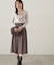 デザインフレアータックスカート　24AW