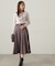 デザインフレアータックスカート　24AW