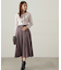 デザインフレアータックスカート　24AW