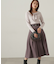 デザインフレアータックスカート　24AW