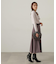 デザインフレアータックスカート　24AW