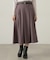 デザインフレアータックスカート　24AW
