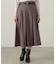 デザインフレアータックスカート　24AW