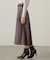 デザインフレアータックスカート　24AW