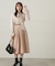 デザインフレアータックスカート　24AW