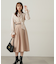 デザインフレアータックスカート　24AW