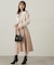 デザインフレアータックスカート　24AW