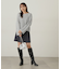 フラップミニスカート　WEB限定カラー：エクリュツィード