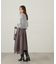 イレヘムシアータックスカート　24AW