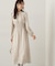 スリーブエンブロイダリーワンピース　24AW