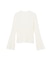 パールボタンモックネックリブニット　24AW