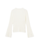 パールボタンモックネックリブニット　24AW