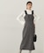 パールボタンモックネックリブニット　24AW