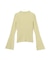 パールボタンモックネックリブニット　24AW