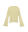 パールボタンモックネックリブニット　24AW
