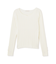 ハートカットアイレットリブニット　24AW