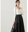 ハートカットアイレットリブニット　24AW