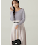 ハートカットアイレットリブニット　24AW