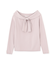 オフショルリボンニット　24AW