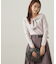オフショルリボンニット　24AW