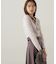 オフショルリボンニット　24AW