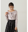 オフショルリボンニット　24AW