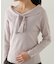 オフショルリボンニット　24AW