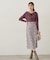 オフショルリボンニット　24AW