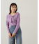 オフショルリボンニット　24AW