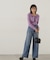 オフショルリボンニット　24AW