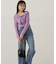 オフショルリボンニット　24AW