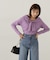 オフショルリボンニット　24AW