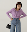 オフショルリボンニット　24AW