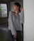 スパンコール畦ニット WEB限定カラー：ブルー　24AW