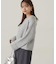 スパンコール畦ニット WEB限定カラー：ブルー　24AW