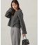 スパンコール畦ニット WEB限定カラー：ブルー　24AW