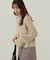 スパンコール畦ニット WEB限定カラー：ブルー　24AW