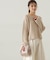 スパンコール畦ニット WEB限定カラー：ブルー　24AW