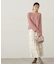 スパンコール畦ニット WEB限定カラー：ブルー　24AW