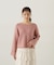 スパンコール畦ニット WEB限定カラー：ブルー　24AW