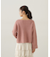 スパンコール畦ニット WEB限定カラー：ブルー　24AW