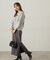 レース付きニットアンサンブル　24AW