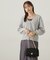 レース付きニットアンサンブル　24AW