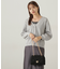レース付きニットアンサンブル　24AW