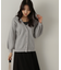 レース付きニットアンサンブル　24AW